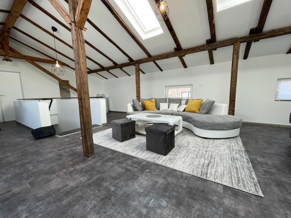巴克贝格Gleis 13 - The Loft Im Ehemaligen Lokschuppen公寓 外观 照片